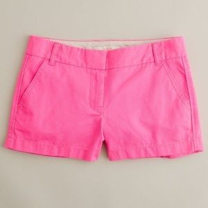 J Crew hot pink shorts. Size 2